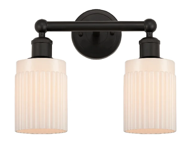 Low - Bay Industrial Lighting Fixtures for Small FactoriesEdison Two Light Bath Vanity