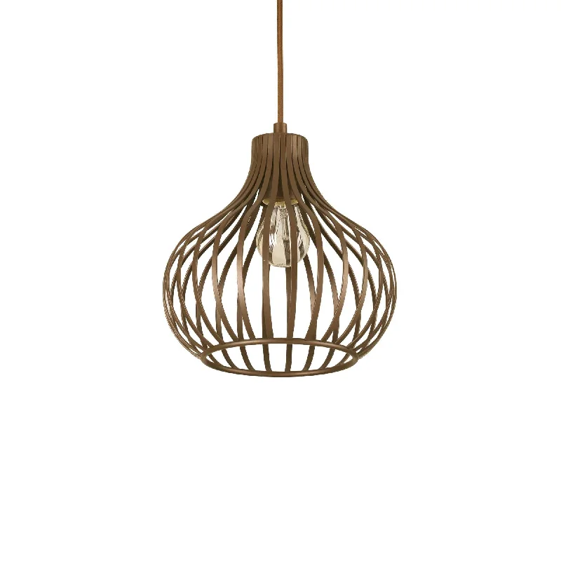 Track lighting for retail window displaysOnion Pendant Fitting - Coffee Finish
