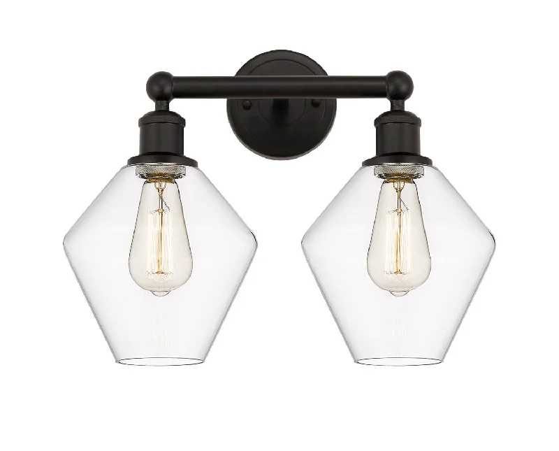 Shock - Resistant Industrial Lighting for Vibrating Machinery AreasDowntown Urban Two Light Bath Vanity