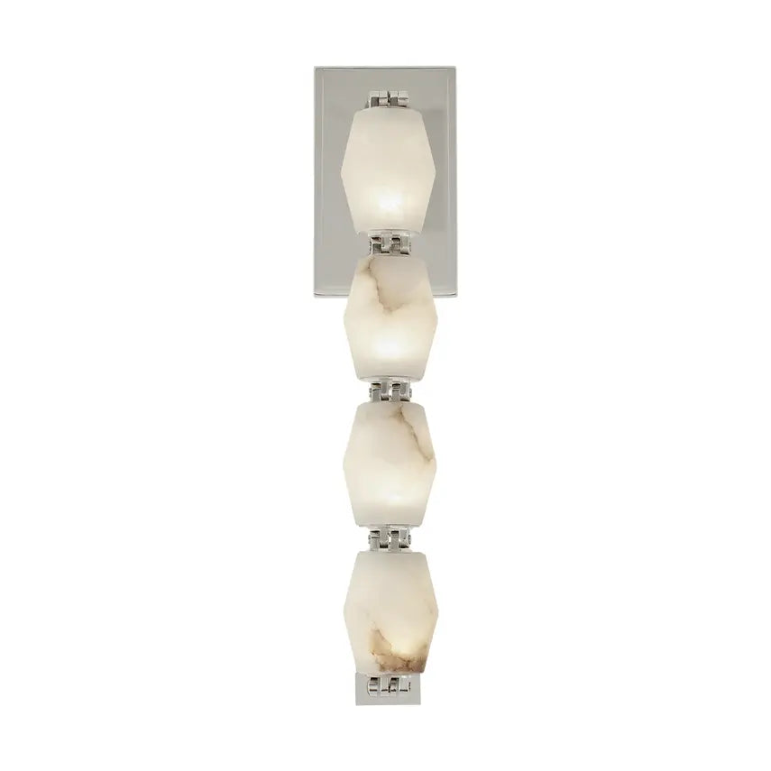 Track lighting for creating a focal pointCollier Alabaster 15 Sconce