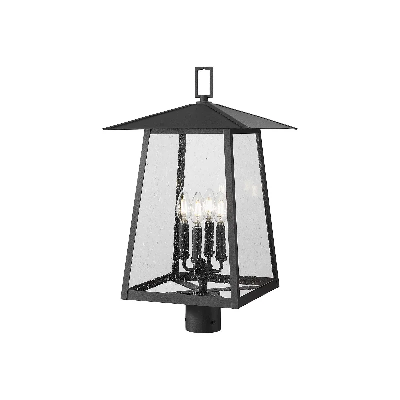 Track lighting for outdoor gardensRainer Outdoor Lantern Post Light