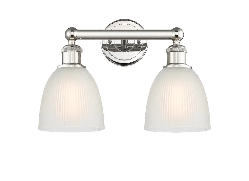 Industrial Lighting for Textile MillsEdison Two Light Bath Vanity
