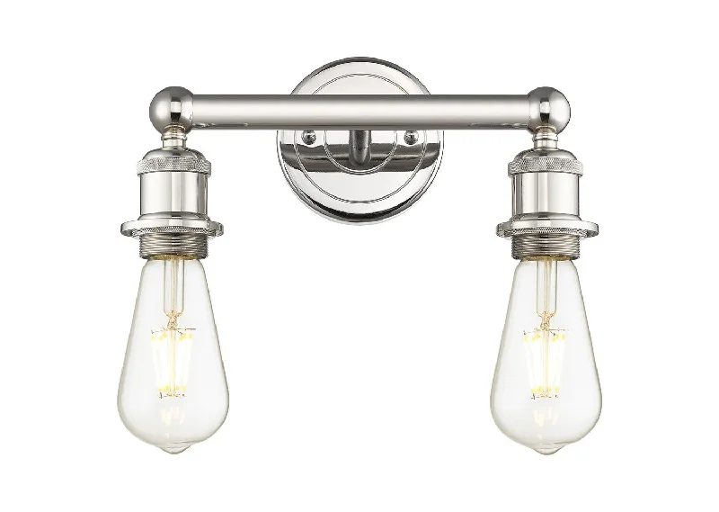 Industrial Lighting for Furniture FactoriesDowntown Urban Two Light Bath Vanity