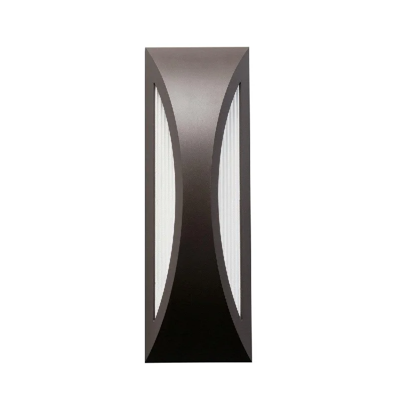 Industrial Lighting for Pharmaceutical ManufacturingCesya 18 In LED Outdoor Wall Sconce 550 Lumens 3000K Bronze Finish