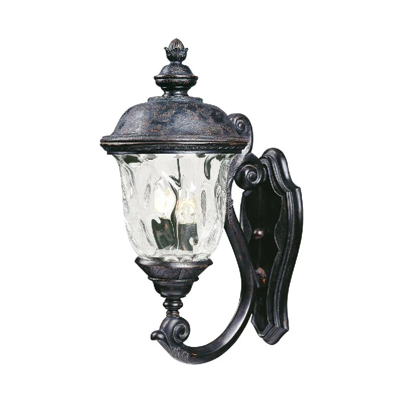 Color - Tunable Industrial Lighting for Special ApplicationsCarriage House VX 20 in. 2 Lights upward Outdoor Wall Light Bronze Finish