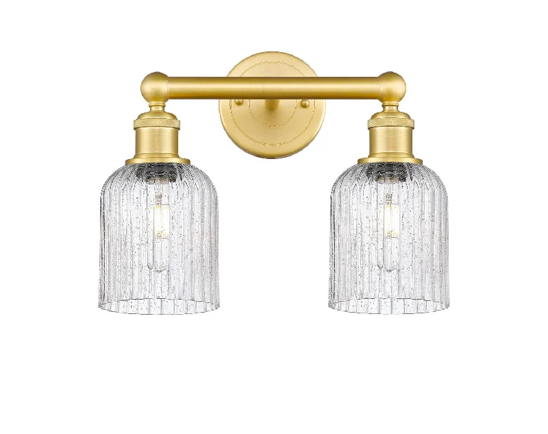 Waterproof Industrial Lighting for Wet AreasEdison Two Light Bath Vanity