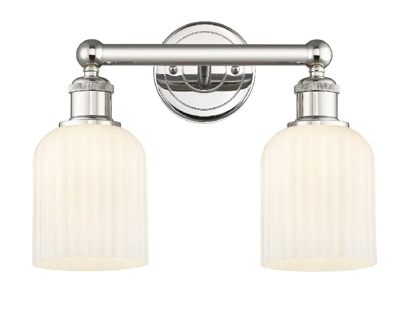 Industrial Lighting for Textile MillsEdison Two Light Bath Vanity