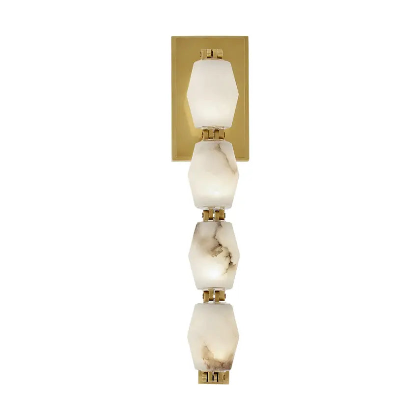 Track lighting for highlighting bookcasesCollier Alabaster 15 Sconce