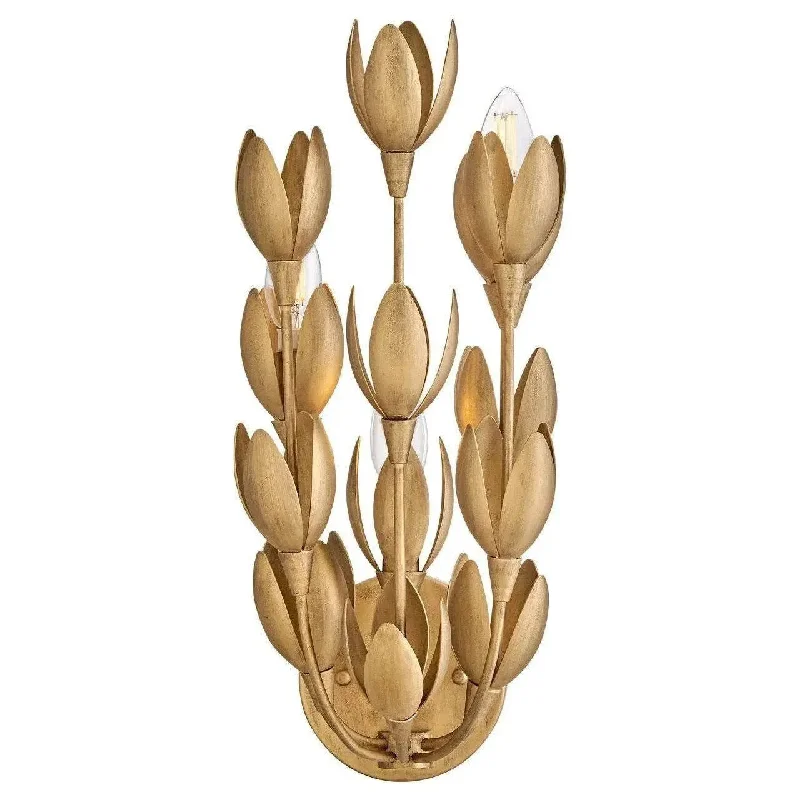 Low - voltage track lighting for safetyFlora LED Wall Sconce