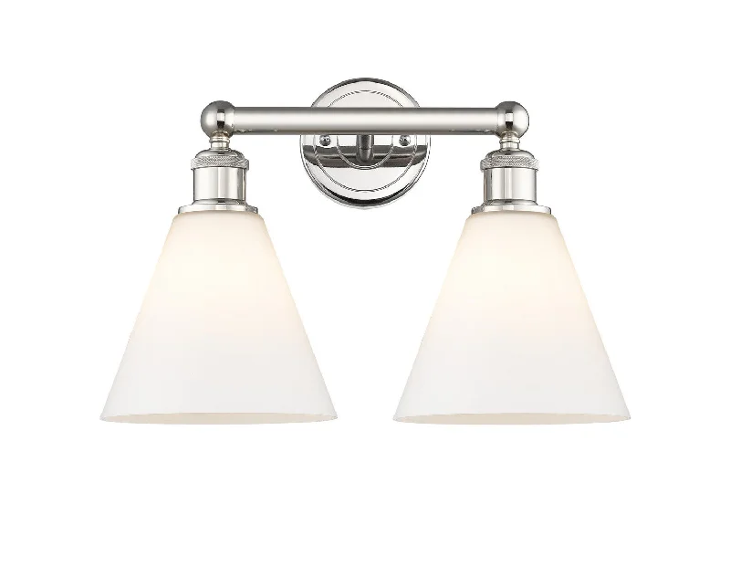 Industrial Lighting with High CRI (Color Rendering Index) for True Color PerceptionDowntown Urban Two Light Bath Vanity