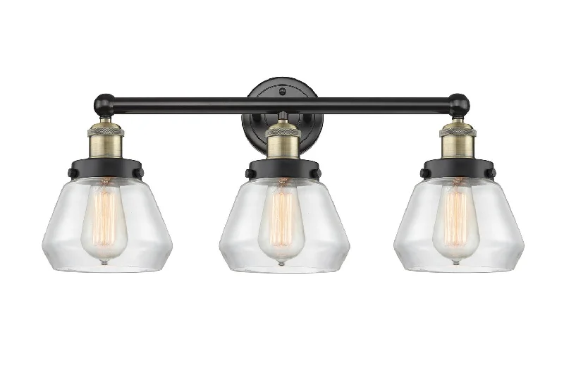 Dust - Resistant Industrial Lighting for Dirty WorkspacesEdison Three Light Bath Vanity