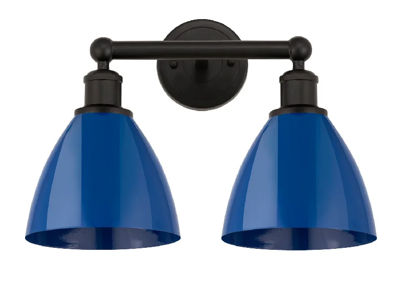 Industrial Lighting for Furniture FactoriesEdison Two Light Bath Vanity