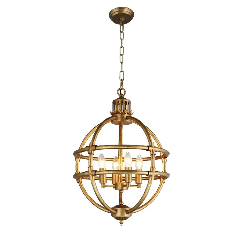 Chandeliers for Living Rooms to Create a Focal PointChandeliers for Living Rooms to Create a Focal Point4 Light Globe Chandelier in Gold finish