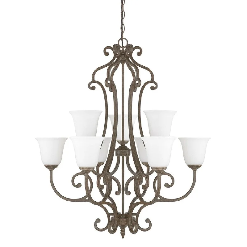Chandeliers for Dining Rooms to Set the Mood for MealsChandeliers for Dining Rooms to Set the Mood for Meals9-light French Brown Chandelier