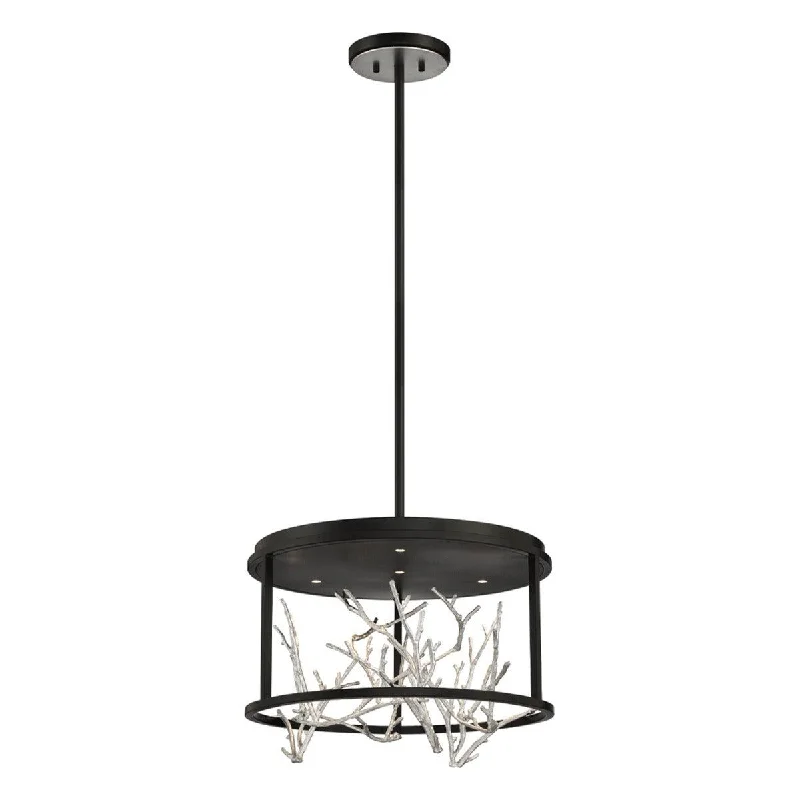 Chandeliers with Metal Frames in Copper FinishChandeliers with Metal Frames in Copper FinishAerie 4-Light LED Round Chandelier