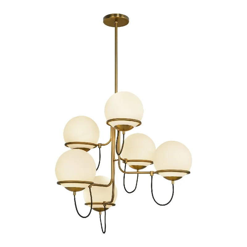 Modern Crystal Chandeliers for Contemporary HomesModern Crystal Chandeliers for Contemporary HomesAlba 6-Light 32" Chandelier