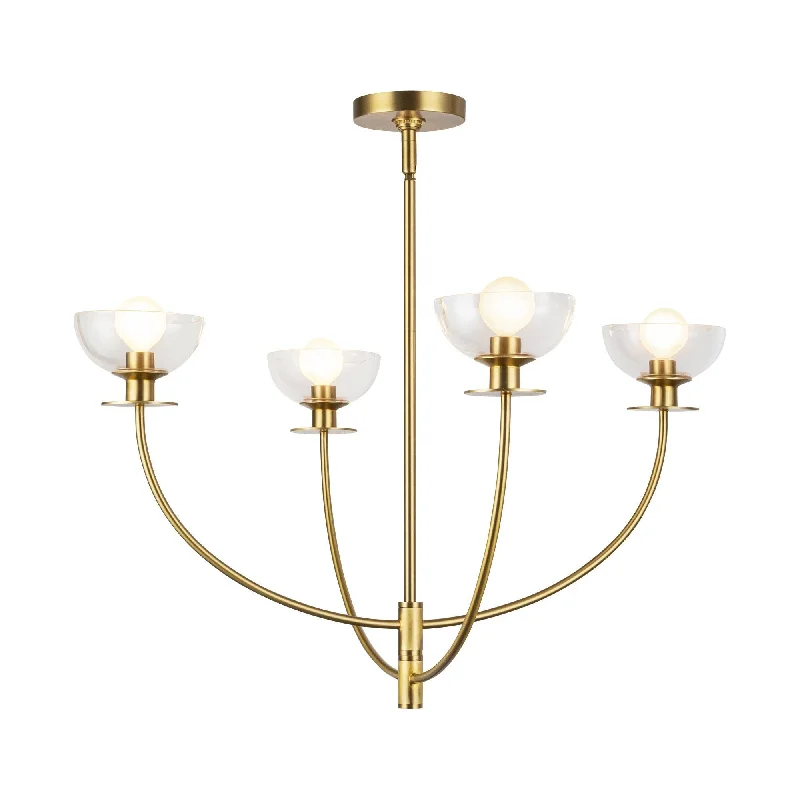 Incandescent Chandeliers for a Warm and Traditional GlowIncandescent Chandeliers for a Warm and Traditional GlowSylvia 4-Light 26" Chandelier