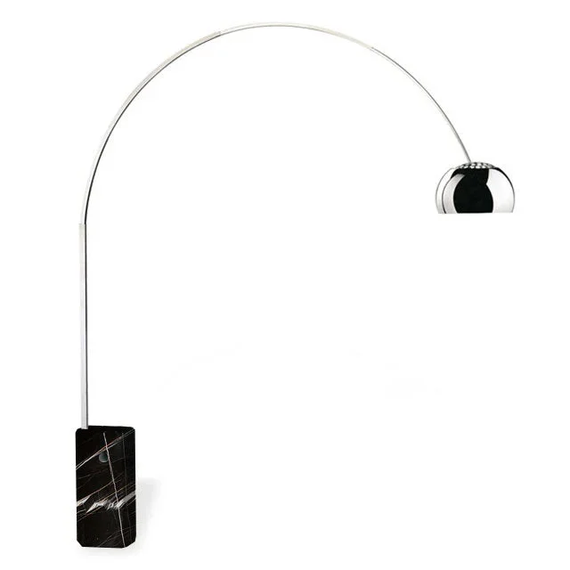Large Chandeliers for Grand Halls and FoyersLarge Chandeliers for Grand Halls and FoyersArc Floor Lamp - Black