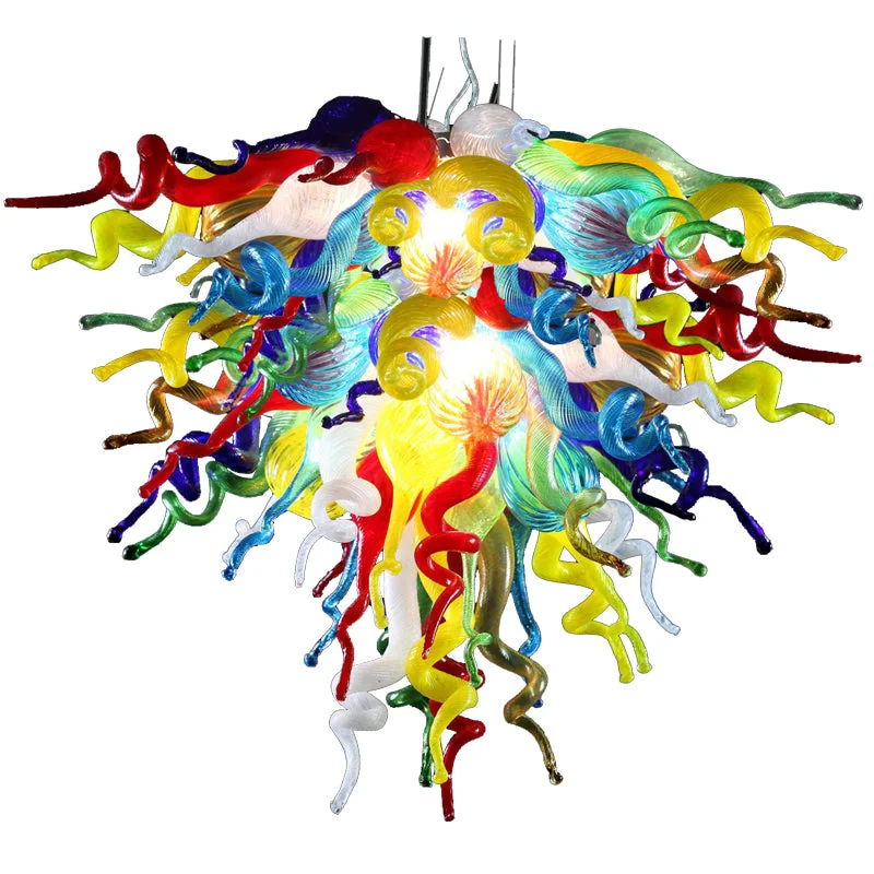 Chandeliers for Living Rooms to Create a Focal PointChandeliers for Living Rooms to Create a Focal PointVcozar Multi Colors Chihuly Glass Chandelier D32inch*H44inch Hand Blown