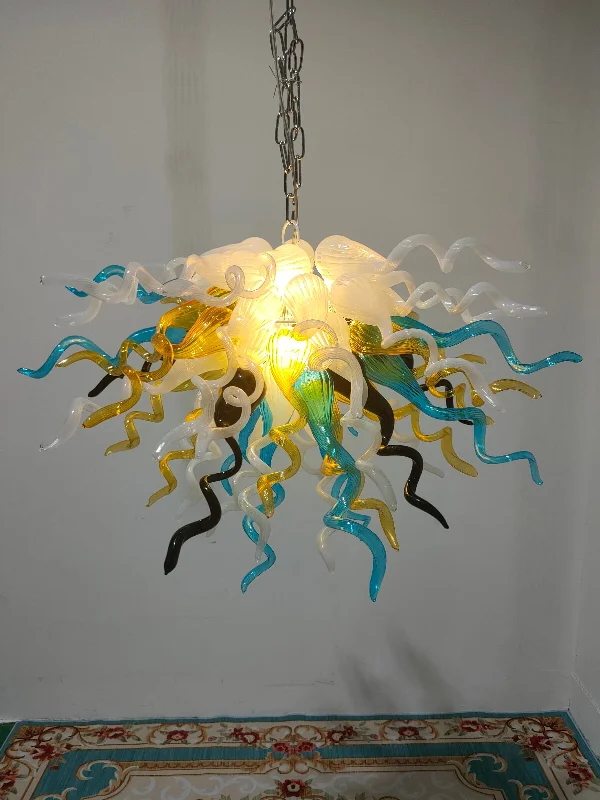 Art Deco Chandeliers for a Retro - Glam LookArt Deco Chandeliers for a Retro - Glam LookChihuly Style Blown Glass Chandelier Multi Colors