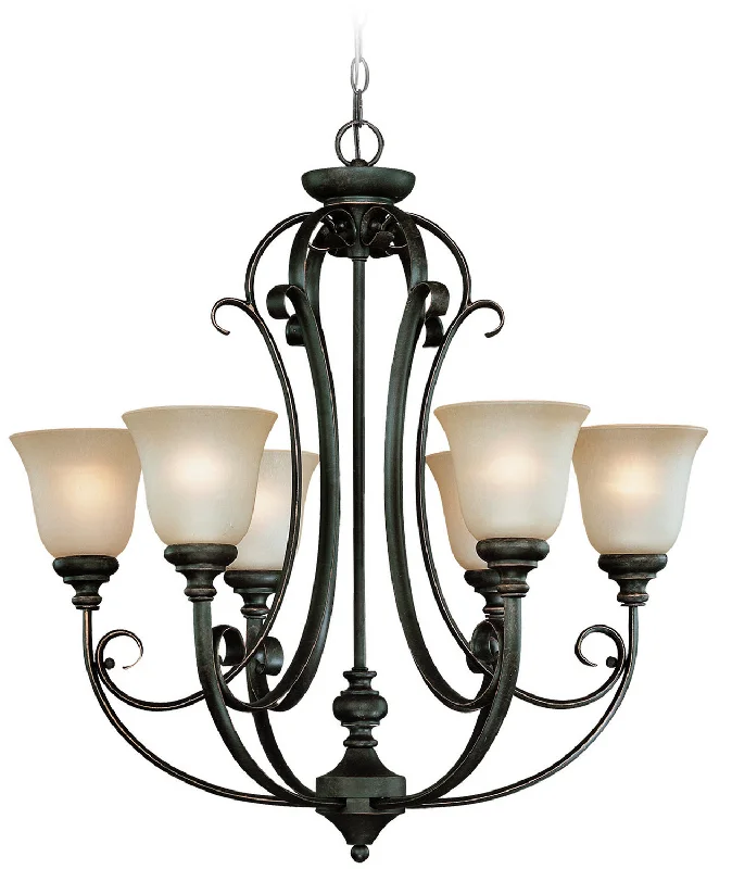 Industrial Iron Chandeliers for Loft - Inspired SpacesIndustrial Iron Chandeliers for Loft - Inspired SpacesCraftmade Barrett Place 24226-MB Chandelier Light - Mocha Bronze