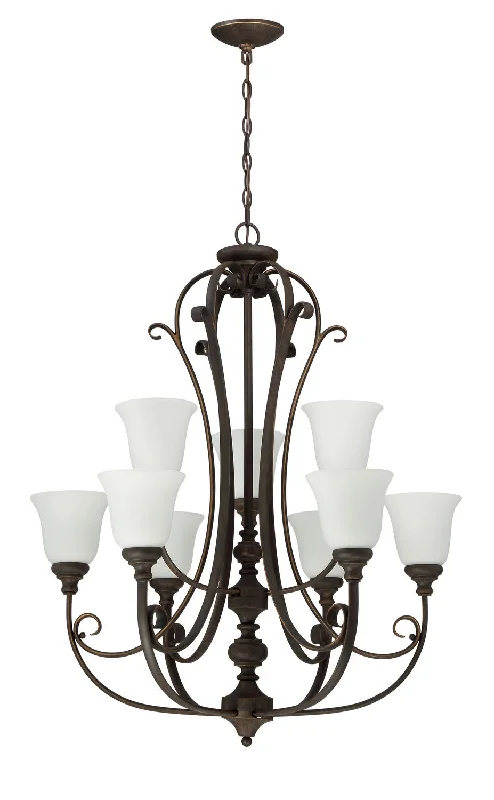 Bohemian - Style Beaded Chandeliers for Eclectic DecorBohemian - Style Beaded Chandeliers for Eclectic DecorCraftmade Barrett Place 24229-MB-WG Chandelier Light - Mocha Bronze