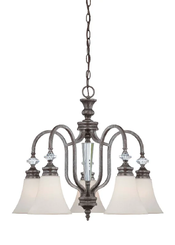 Chandeliers with Metal Frames in Gold FinishChandeliers with Metal Frames in Gold FinishCraftmade Boulevard 26725-MBS Chandelier Light - Mocha Bronze