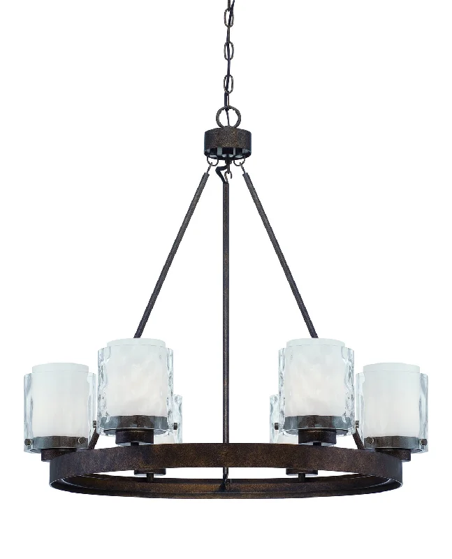 Chandeliers with Sputnik - Style Design for a Futuristic VibeChandeliers with Sputnik - Style Design for a Futuristic VibeCraftmade Kenswick 35426-PR Chandelier Light - Peruvian Bronze