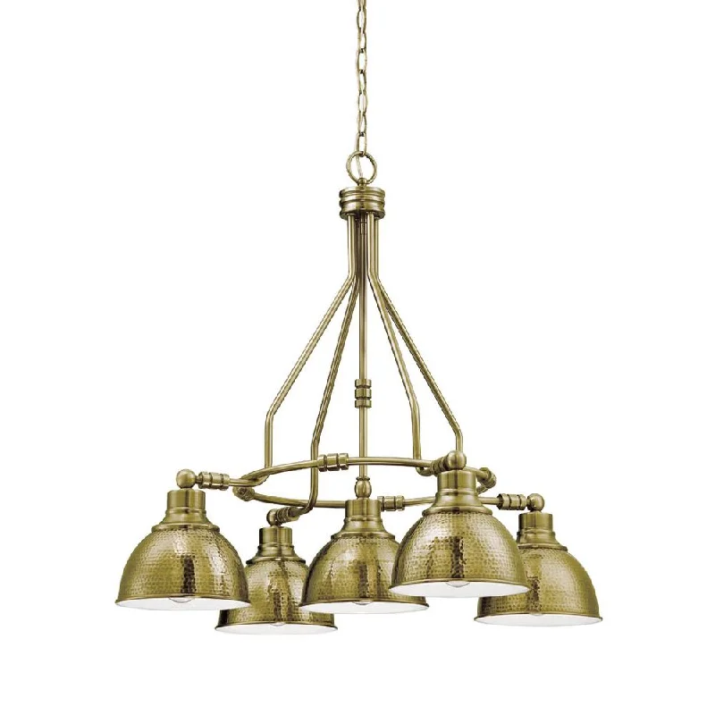 LED Chandeliers for Energy - Efficient LightingLED Chandeliers for Energy - Efficient LightingCraftmade Timarron 35925-LB Chandelier Light - Legacy Brass