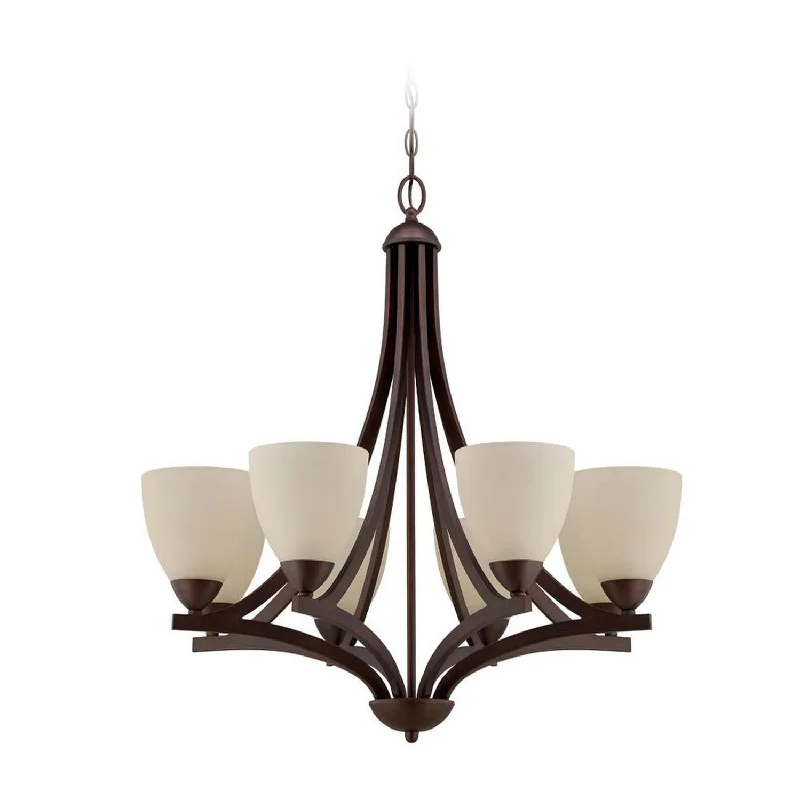 Rustic Wood Chandeliers for Country - Style HousesRustic Wood Chandeliers for Country - Style HousesCraftmade Almeda 37728-OLB Chandelier Light - Oiled Bronze
