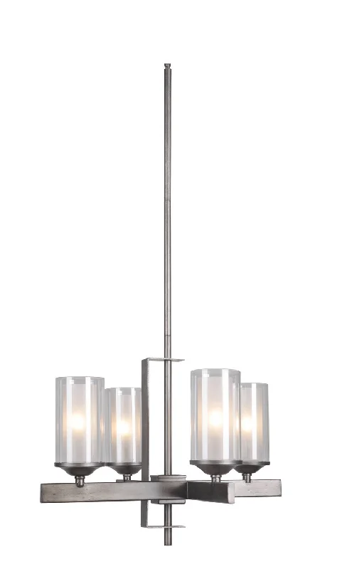 Chandeliers with Murano Glass for a High - End Artistic TouchChandeliers with Murano Glass for a High - End Artistic TouchCraftmade Mod 39324-NIVNI Chandelier Light - Natural Iron/Vintage Iron