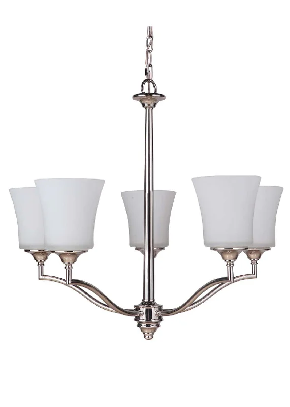 Ceiling - Mounted Chandeliers for Standard CeilingsCeiling - Mounted Chandeliers for Standard CeilingsCraftmade Helena 41725-PLN Chandelier Light - Polished Nickel