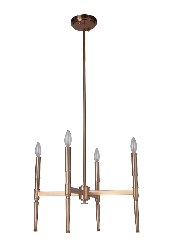 Small Chandeliers for Compact RoomsSmall Chandeliers for Compact RoomsCraftmade Ella 44624-SB Chandelier Light - Satin Brass