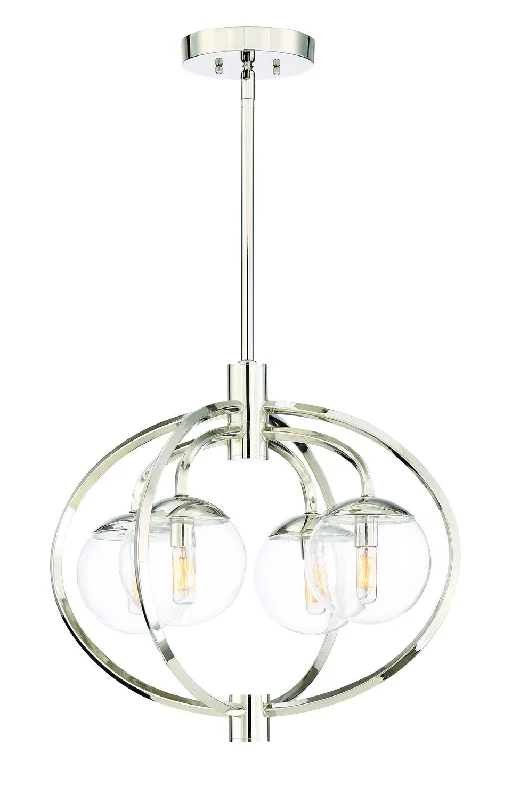 Chandeliers with Adjustable Arms for Directional LightingChandeliers with Adjustable Arms for Directional LightingCraftmade Piltz 45524-PLN Chandelier Light - Polished Nickel