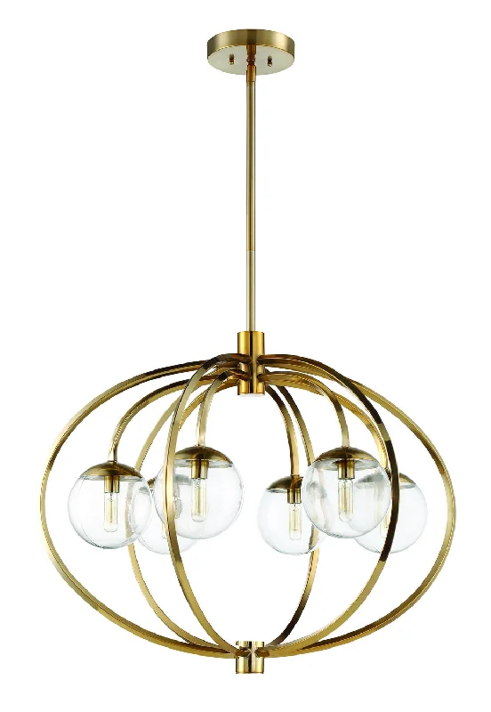 Large Chandeliers for Grand Halls and FoyersLarge Chandeliers for Grand Halls and FoyersCraftmade Piltz 45526-SB Chandelier Light - Satin Brass
