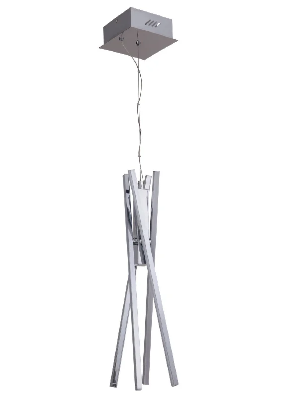 Chandeliers with Candle - Style Bulbs for a Classic AestheticChandeliers with Candle - Style Bulbs for a Classic AestheticCraftmade Pinnacle 45724-CH-LED Chandelier Light - Chrome