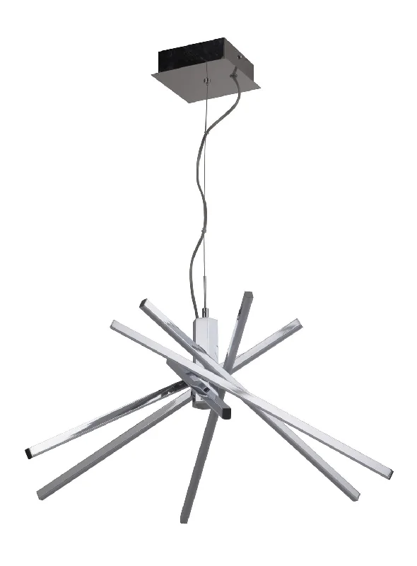 Chandeliers with Sputnik - Style Design for a Futuristic VibeChandeliers with Sputnik - Style Design for a Futuristic VibeCraftmade Pinnacle 45726-CH-LED Chandelier Light - Chrome