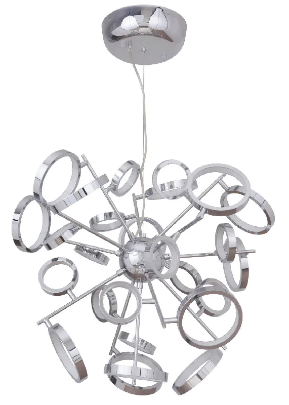 Chandeliers for High Ceilings to Fill Vertical SpaceChandeliers for High Ceilings to Fill Vertical SpaceCraftmade Mira 47126-CH-LED Chandelier Light - Chrome