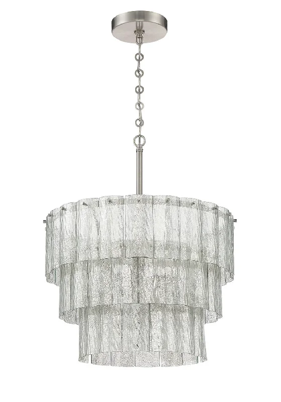 Small Chandeliers for Compact RoomsSmall Chandeliers for Compact RoomsCraftmade Museo 48694-BNK Chandelier Light - Brushed Polished Nickel