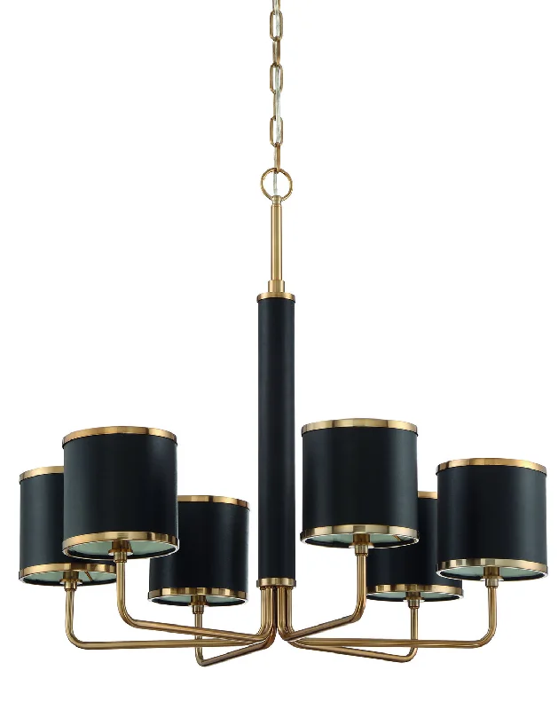 LED Chandeliers for Energy - Efficient LightingLED Chandeliers for Energy - Efficient LightingCraftmade Quinn 48826-SB Chandelier Light - Satin Brass