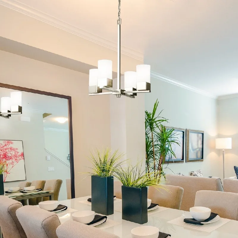 Bohemian - Style Beaded Chandeliers for Eclectic DecorBohemian - Style Beaded Chandeliers for Eclectic DecorEglo Ciara Springs 4-Light Chandelier in Oil Rubbed Bronze