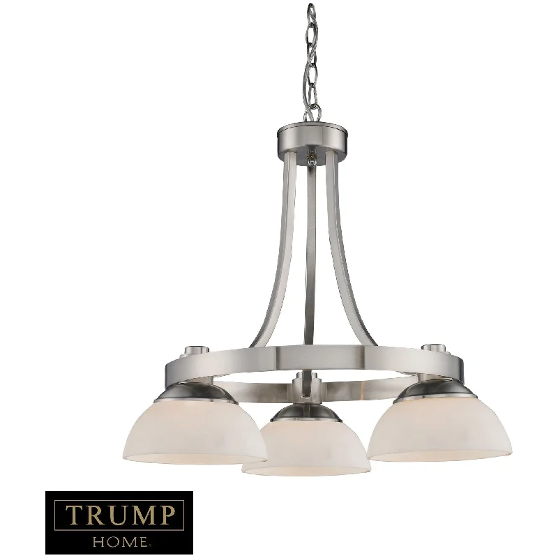 Chandeliers with Clear Crystal for a Sparkling EffectChandeliers with Clear Crystal for a Sparkling Effect3-Light Chandelier