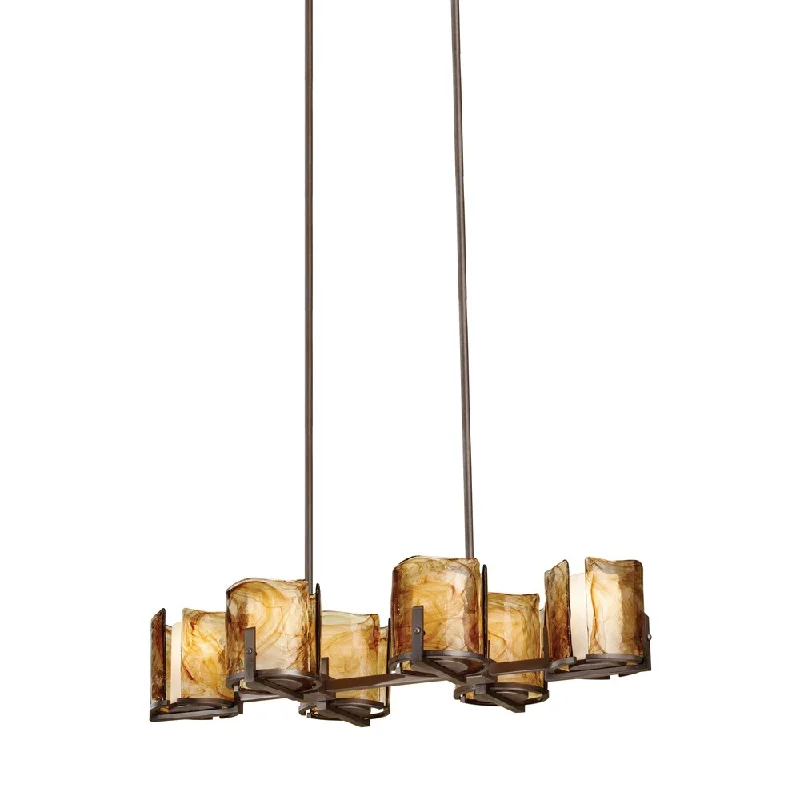 Chandeliers with Pendant Lights for a Stylish LookChandeliers with Pendant Lights for a Stylish LookFeiss Aris 6 Light Roman Bronze Chandelier