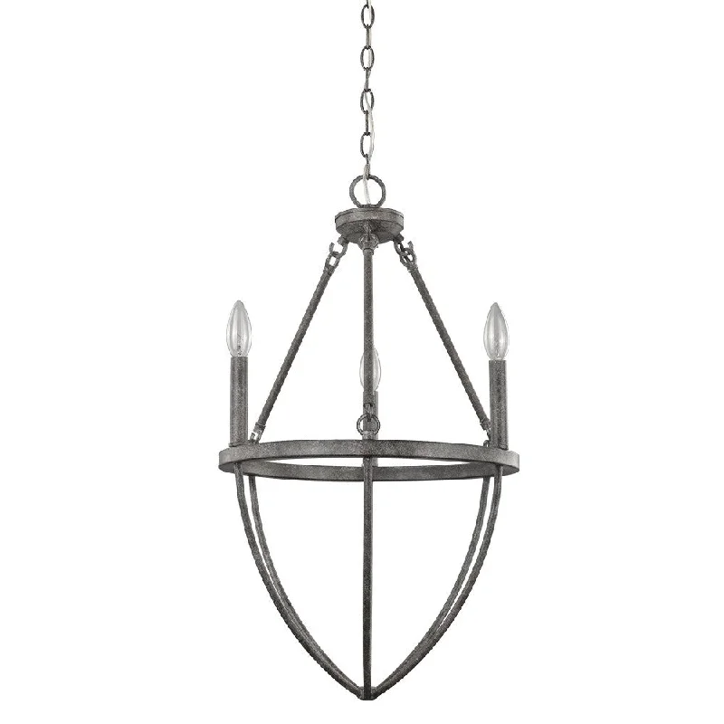 Chandeliers with Metal Frames in Copper FinishChandeliers with Metal Frames in Copper FinishHarlow 3-Light Ash Chandelier By Homeroots