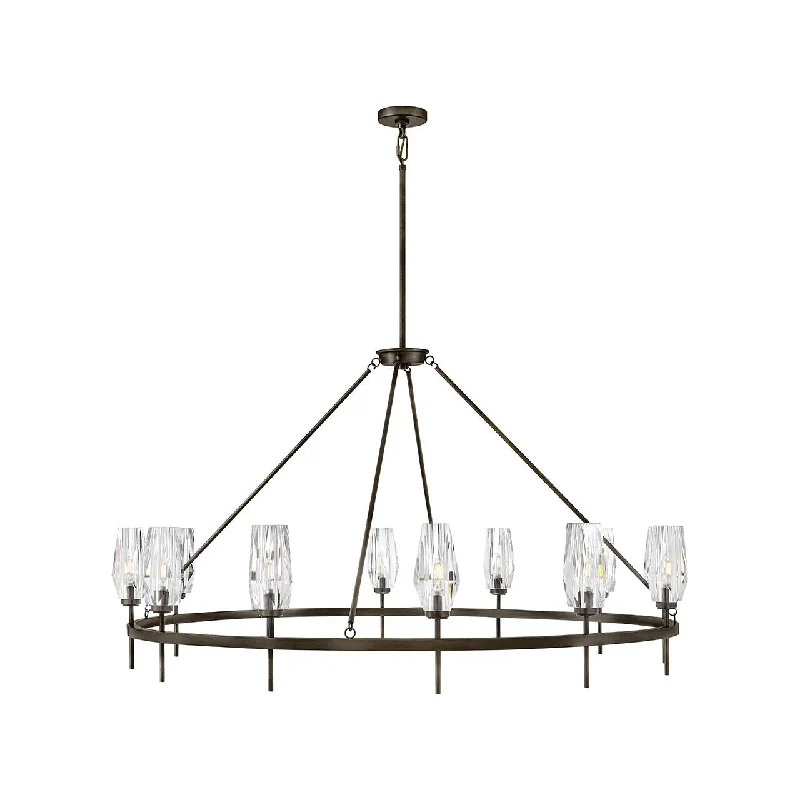 Ceiling - Mounted Chandeliers for Standard CeilingsCeiling - Mounted Chandeliers for Standard CeilingsAna Extra Large Single Tier Chandelier