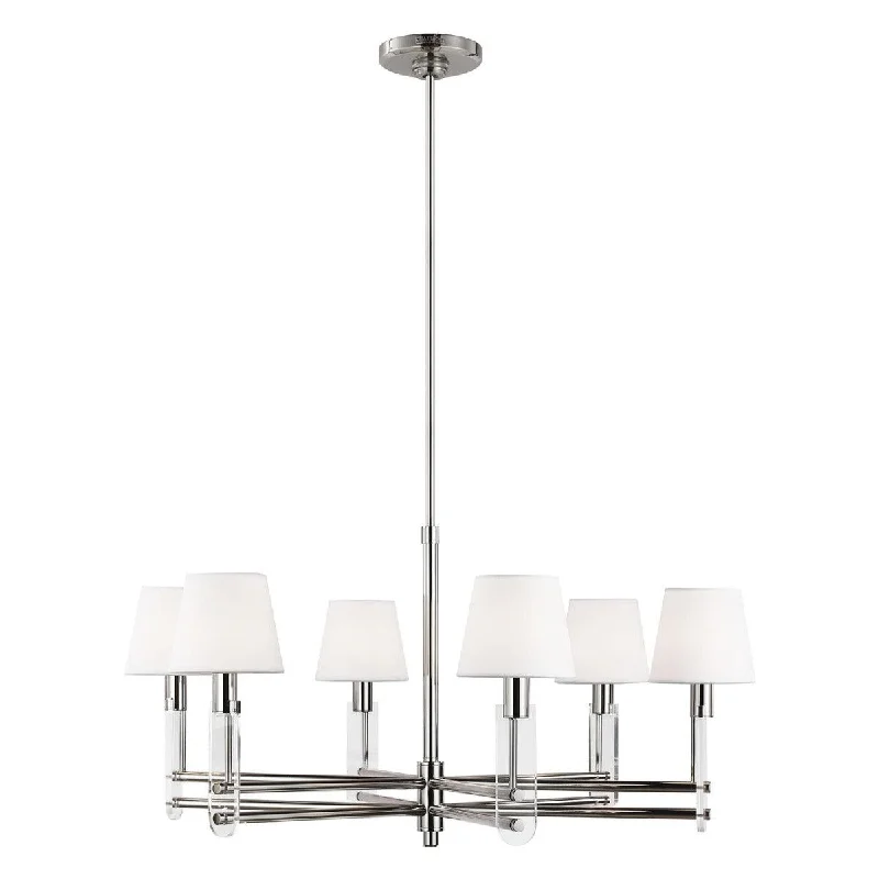Chandeliers with Metal Frames in Silver FinishChandeliers with Metal Frames in Silver FinishJake Chandelier