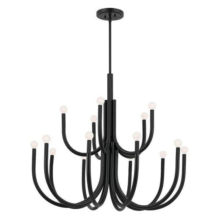 Oversized Chandeliers as a Statement Piece in Living RoomsOversized Chandeliers as a Statement Piece in Living RoomsOdensa 40" 15-Light Chandelier