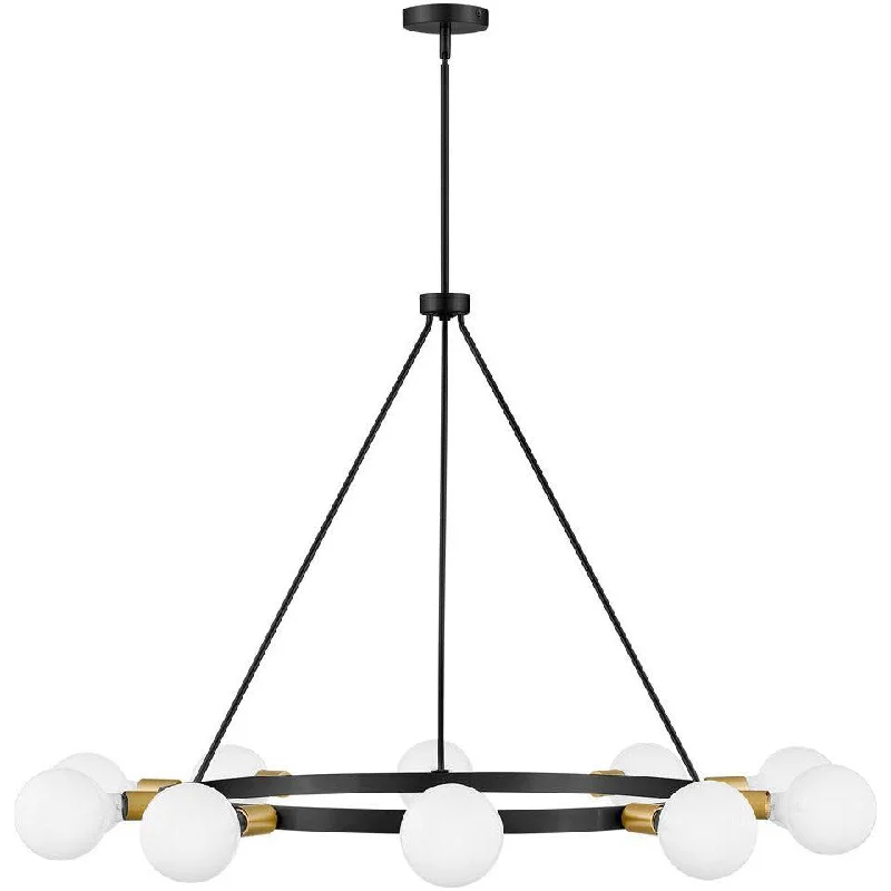 Ceiling - Mounted Chandeliers for Standard CeilingsCeiling - Mounted Chandeliers for Standard CeilingsOrla Large Single Tier