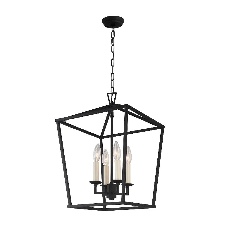 Chandeliers with Colored Glass for a Splash of ColorChandeliers with Colored Glass for a Splash of ColorLZ01A-4BK