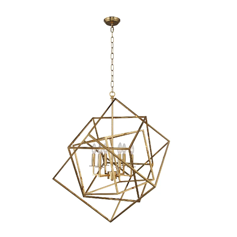 Chandeliers with Adjustable Height for Custom InstallationChandeliers with Adjustable Height for Custom InstallationLZ20812-6GD
